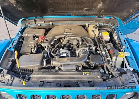 2020 Jeep Wrangler Unlimited Rubicon z USA, uszkodzony, nr VIN 1C4HJXFG7LW290607